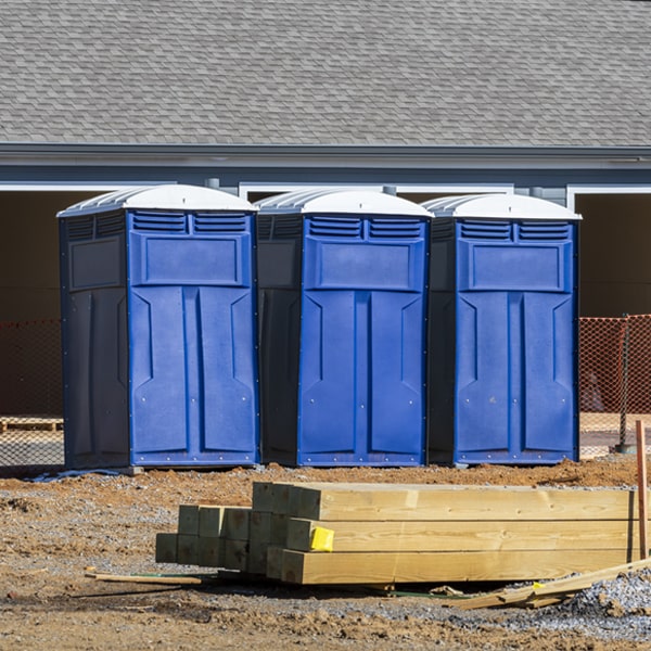 do you offer hand sanitizer dispensers inside the portable toilets in Griffith